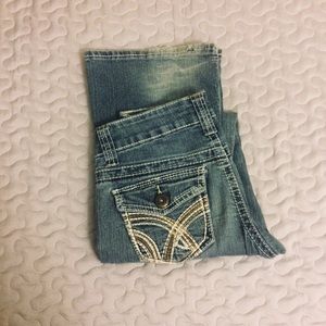 Hydraulic Flared Jeans Size 0
